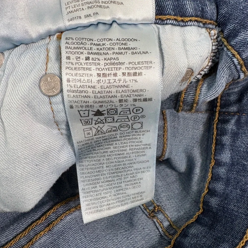 Levi's Jeans Mens Size 30x32 Blue 512 Slim Taper Stretch Denim Casual Everyday
